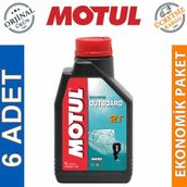 Motul 1 lt Marine Outboard 2T 6'lı Dıştan Takma Motor Yağı