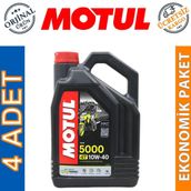 Motul 5000 10W40 4T 4 lt. Motosiklet Yağı