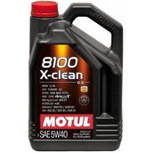 Motul 8100 X-Clean 5W40 4 lt Motor Yağı