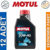 Motul Moto 20W-40 4T 1 lt 12'li Motor Yağı