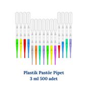 Mr. Crowley Pastör Pipet Damlalık 500 adet 3 ml Pastor
