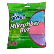 Mr. Green 3'lü Desenli Mikrofiber Bez