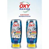 Mr.Oxy Mr. Oxy Maxima Elde Yıkama Bulaşık Deterjanı 2*500 ml Etkili Yağ Çözme ve Ferah Koku