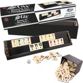 Mrs- 1010679 Star Siyah Inci Okey Takımı -548484 - BELİRTİLMEMİŞ
