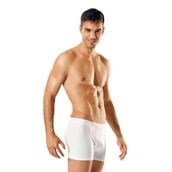 MrtNlu 0114 L 3 Adet Tutku Likralı Erkek Beyaz Boxer