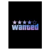 Ms Major Selection Wanted Oto Sticker Araba Cam Sticker 20X7 Cm