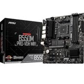 MSI B550M PRO-VDH Wi-Fi AM4 DDR4 4400Mhz HDMI DVG VGA M.2 USB3.2 WIFI MATX Anakart