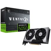 MSI GeForce RTX 5050 8G VENTUS 2X OC 8GB GDDR6 Ekran Kartı
