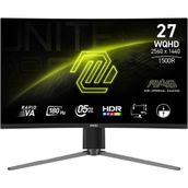 MSI MAG 27CQ6PF 27 inç 180Hz 0.5ms Curved Oyuncu Monitörü