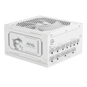 MSI MAG A1000GL PCIE5 WHITE 1000W 80+ Gold Power Supply