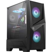 MSI MAG Forge 100M Temperli Cam 2x RGB Fan 120mm Fan ATX Oyuncu Bilgisayar Kasası