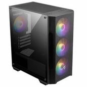 MSI Mag Forge M100A Akrilik Yan Panel Auto RGB Fan USB 3.2 mATX Bilgisayar Kasası