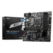 MSI Pro B760M-P DDR4 Intel LGA1700 DDR4 Micro ATX Anakart