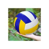 Muba Dikişli Voleybol Topu Yumuşak Deri Antrenman ve Salon Uyumlu, Tek Ebat, MBDKTP, KARIŞIK
