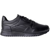 Muggo Blake Siyah-Siyah Ortopedik Günlük Unisex Spor Ayakkabı
