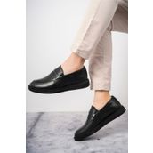 Muggo Jones Siyah Erkek Klasik Ayakkabı