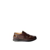Muggo Oliver Kahverengi Ortopedik Erkek Günlük Klasik Sandalet