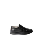 Muggo Oliver Siyah Ortopedik Erkek Günlük Klasik Sandalet