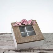 Mukko Home LN648 Ahşap Çok Amaçlı Saklama Kutusu