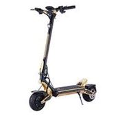 Mukuta 9 Plus 1600 W 70 km Menzil Siyah Sarı Elektrikli Scooter