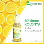 Multiplus 80° Sprey 100 ml Limon Kolonyası