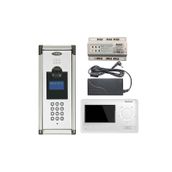Multitek 20 Daire MB-10 Şifreli Panelli MB-41 4.3 inç Beyaz Görüntülü Diafon Paketi