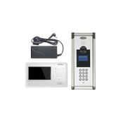Multitek 5 Daire MB-10 Şifreli Panelli MB-41 4.3 inç Beyaz Görüntülü Diafon Paketi