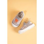 Mumenim Docol Çocuk Bebek Esnek, Rahat Ortopedik Taban Günlük Gri Ilk Adım Ayakkabısı Ve Çocuk Sneaker