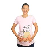 Mummy's Baby Are You Ready Pembe Hamile Tişört
