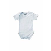 Mummy's Baby Mavi Kısa Kollu Çıtçıtlı Body