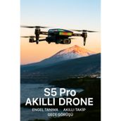 Munico S5 Pro Drone Optical Flow ve Engel Algılama Sistemli 360° Roll Hareketli, Uzun Menzilli Profesyonel
