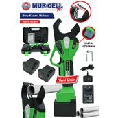 Mur-Cell 21 V 2 amper Dijital Göstergeli Şarjlı Boru Kesme Makası 40 mm Çap