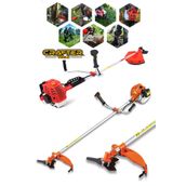 Mur-Cell Yan Tipi Benzinli Motorlu Ot Çalı Tırpanı Çim Biçme Makinesi Tırpan-74368