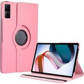 Musal Xiaomi Redmi Pad Dönen Standlı 360 Pembe Tablet Kılıf
