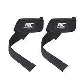 MuscleCloth Lifting Straps Siyah Standart Padded