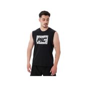 MuscleCloth Tactical Siyah Erkek Kolsuz T-Shirt