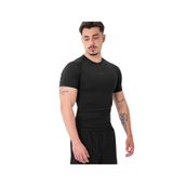 MuscleCloth Tech Siyah Erkek Kısa Kollu T-Shirt