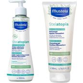 Mustela Stelatopia Yenileyici 300 ml Krem + 200 ml Şampuan