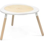 Mutable Ahşap Aktivite Masası 3 Çift Taraflı Oyun Panolu - Beyaz - 100 x 120 cm
