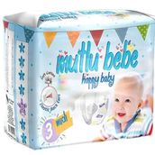 Mutlu Bebe No:3 Midi Bebek Bezi
