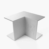 Mutlusan 16x16 mm Mat Gri İç Köşe