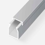 Mutlusan 2 m Metalik Gri 16x16 mm Kablo Kanalı