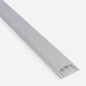 Mutlusan Balık Sırtı Metalik Gri 2 mt 60x15 mm Kablo Kanalı