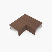 Mutlusan Ceviz 25x16 mm L Köşe Kablo Kanalı Ek Parçası