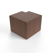 Mutlusan Ceviz 40x40 mm Kablo Kanalı Dış Köşesi