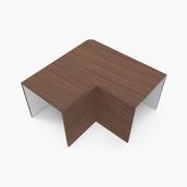 Mutlusan Ceviz 40x40 mm L Köşe Kablo Kanalı Ek Parçası