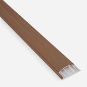 Mutlusan Ceviz Balık Sırtı 60x15 mm 2 mt Kablo Kanalı