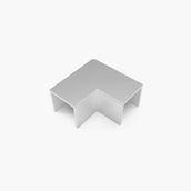 Mutlusan Mat Gri 16x16 mm L Köşe Kablo Kanalı Ek Parçası