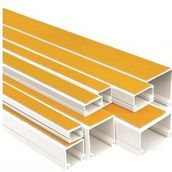 Mutlusan MUT.001-004-013012 20-44 Şeffaf 13x12.5 mm 2 mt Kendinden Yapışkanlı Kablo Kanalı