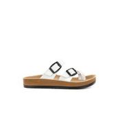 Muya Flip Beyaz Anatomik Taban Unisex Çocuk Terlik